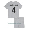 Conjunto (Camiseta+Pantalón Corto) Paris Saint-Germain Sergio Ramos 4 Segunda Equipación 2022-23 - Niño